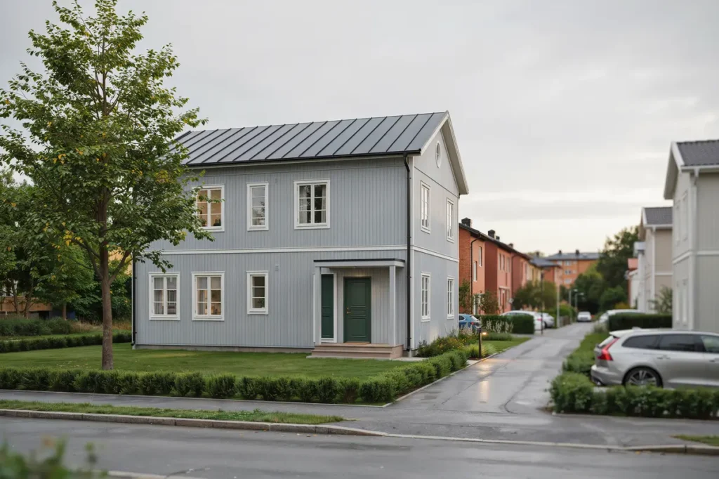 takbyte och till ggsisolering p villa i sundbyberg